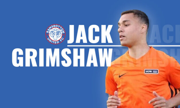 JACK GRIMSHAW JOINS THE RAMS