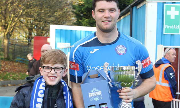 STEVE HOY WINS PLAYER OF THE MONTH