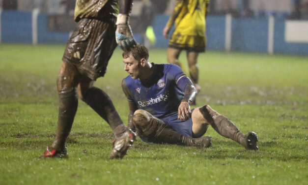 VASE RUN ENDS IN THE MUD