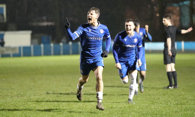 FIRST HALF STRIKES ENOUGH FOR WIN